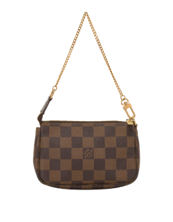 Mini Pochette Accessoires, Canvas, Damier Ebene, FL0086 (2006), DB, 2*